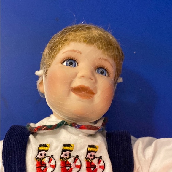 “Patrick” Doll The Ashton-Drake Galleries 1995 Decorating The Tree Collection LN - Picture 1 of 10